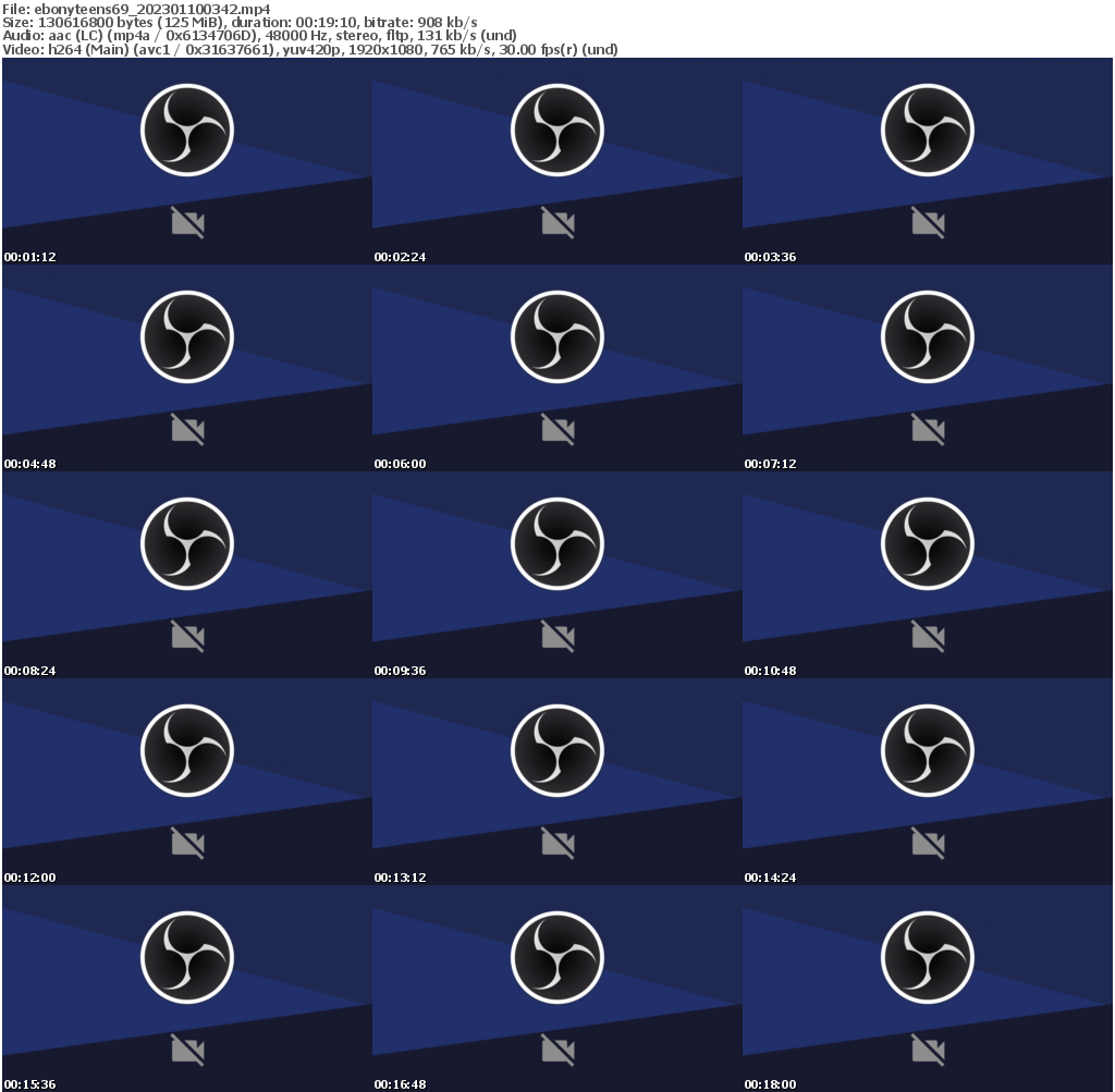 Preview thumb from ebonyteens69 on 2023-01-10 @ bongacams