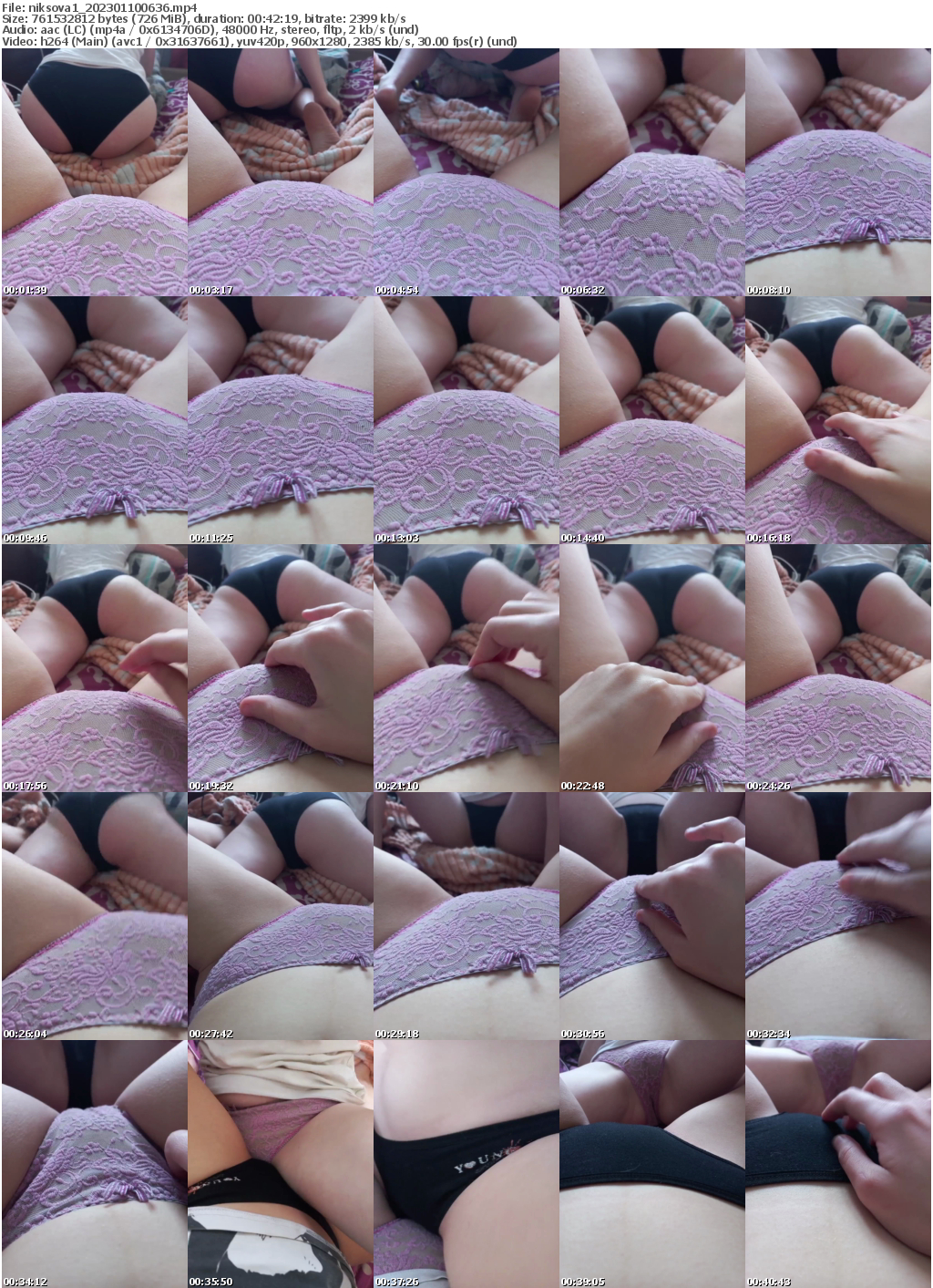 Preview thumb from niksova1 on 2023-01-10 @ bongacams