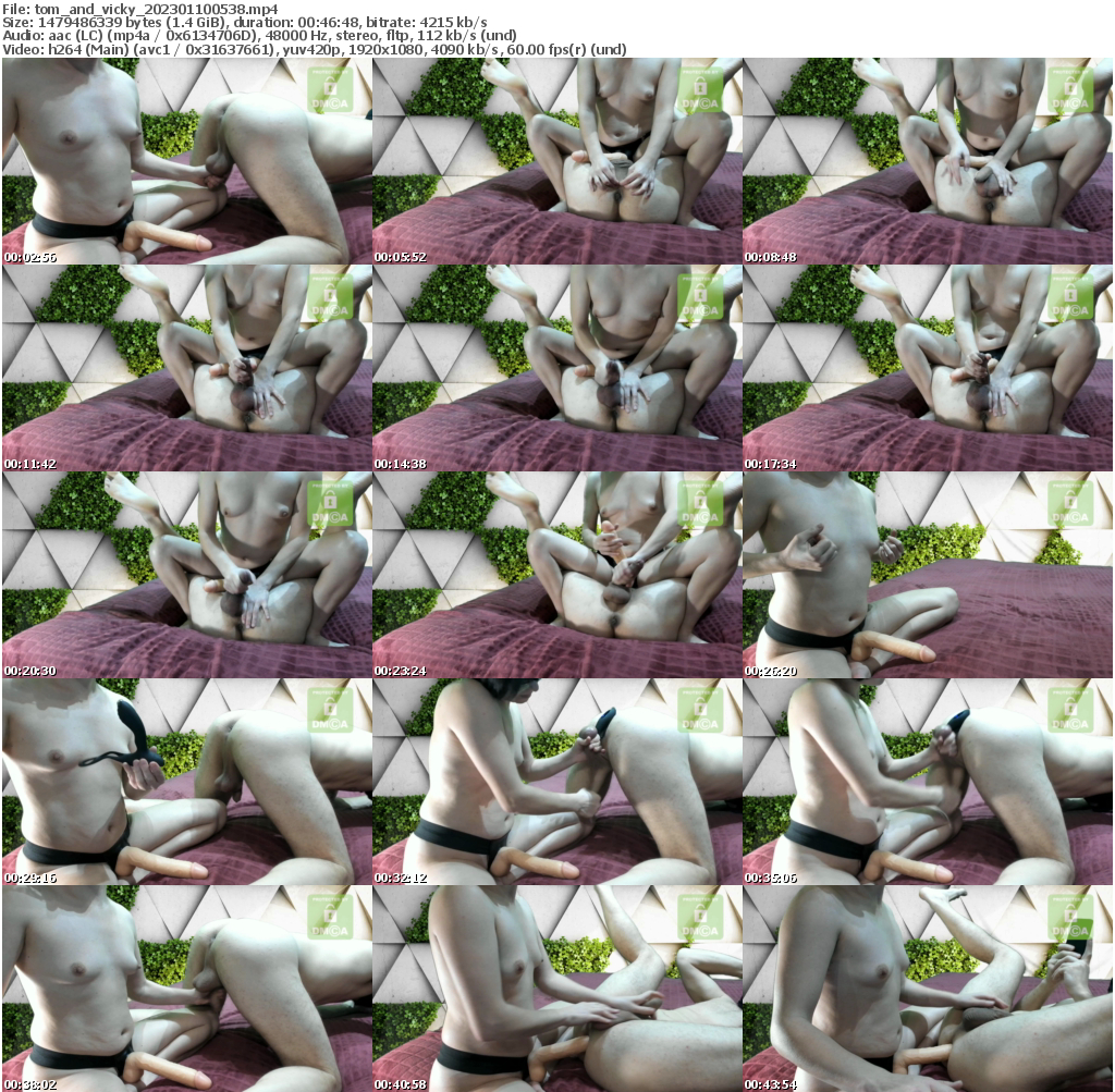 Preview thumb from tom_and_vicky on 2023-01-10 @ bongacams