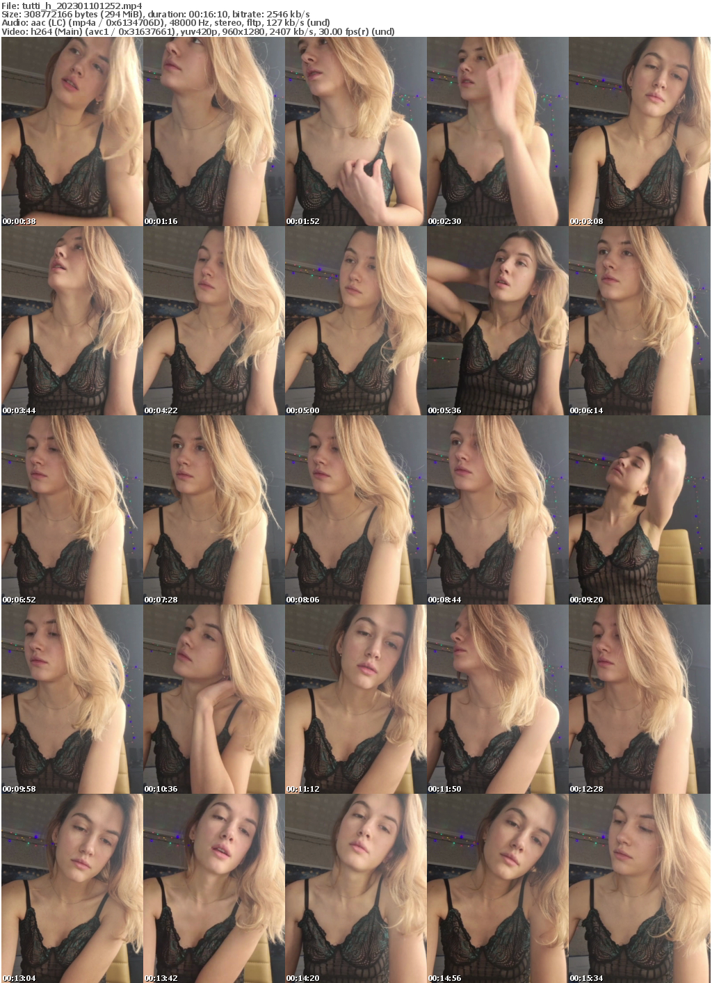 Preview thumb from tutti_h on 2023-01-10 @ bongacams