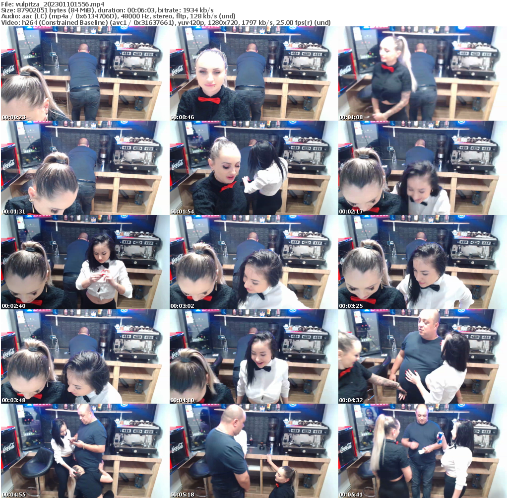 Preview thumb from vulpitza on 2023-01-10 @ bongacams