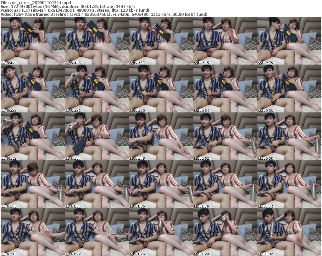 Preview thumb from zoe_derek on 2023-01-10 @ bongacams