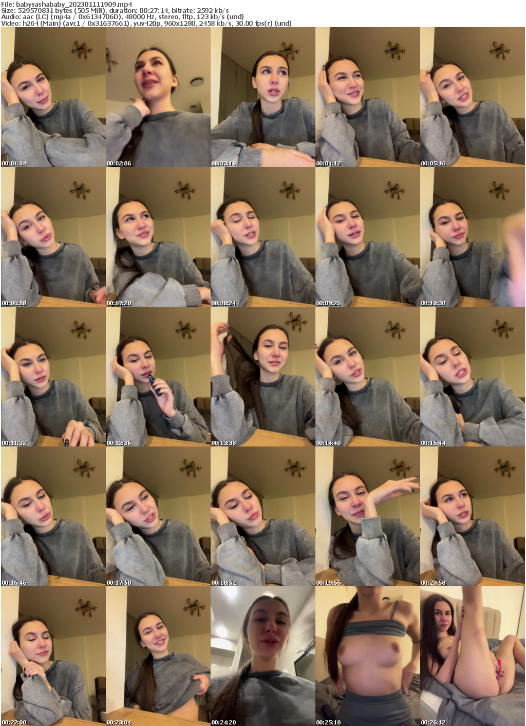 Preview thumb from babysashababy on 2023-01-11 @ bongacams