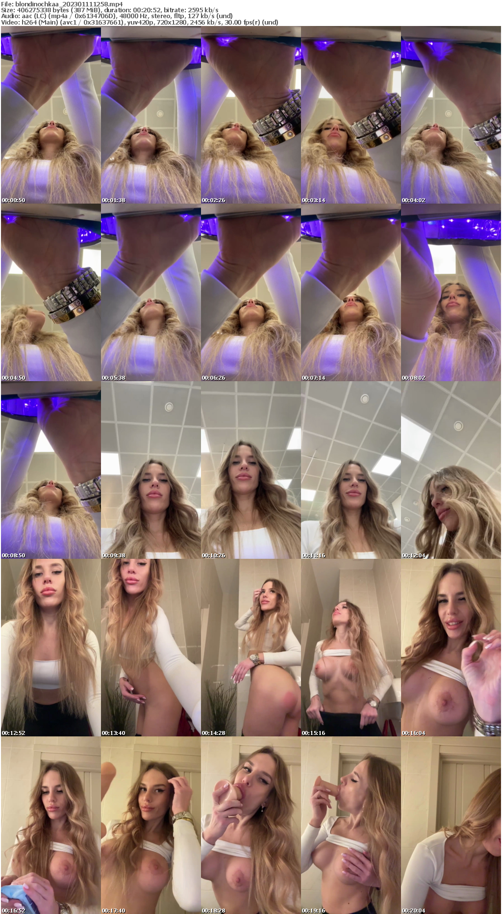 Preview thumb from blondinochkaa on 2023-01-11 @ bongacams