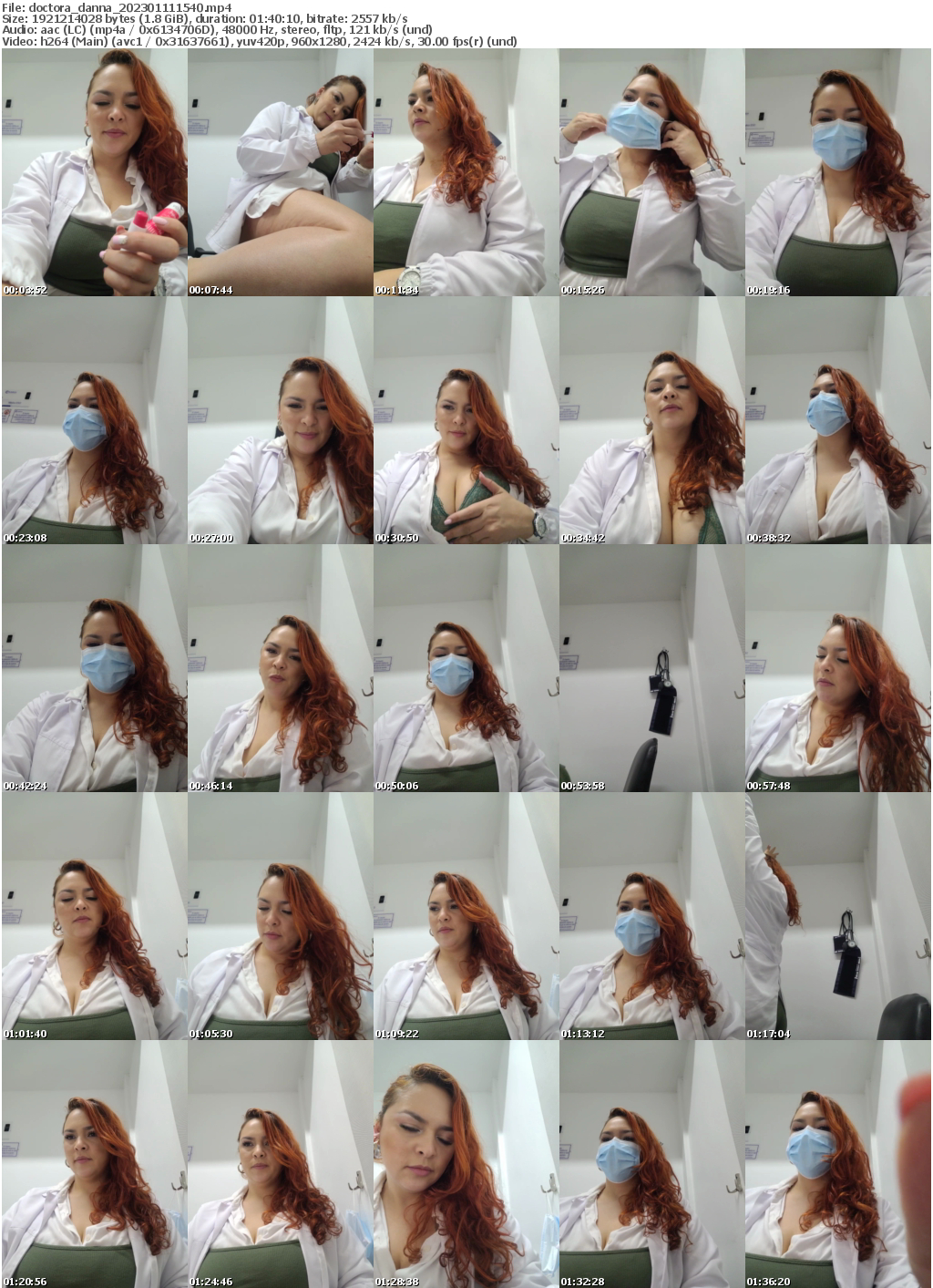 Preview thumb from doctora_danna on 2023-01-11 @ bongacams