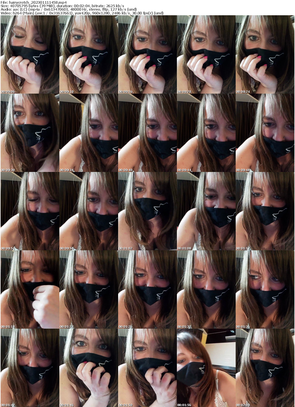 Preview thumb from hairycrotch on 2023-01-11 @ bongacams