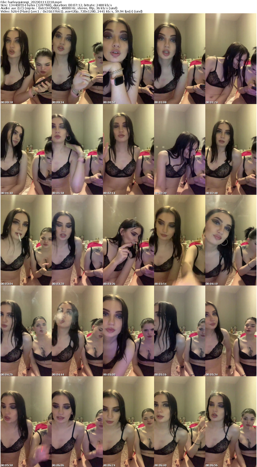 Preview thumb from harleyquinngi on 2023-01-11 @ bongacams