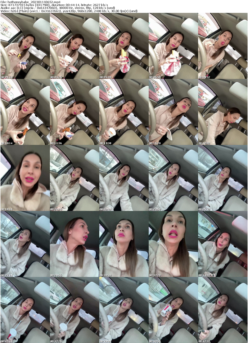 Preview thumb from hothoneybabe on 2023-01-11 @ bongacams