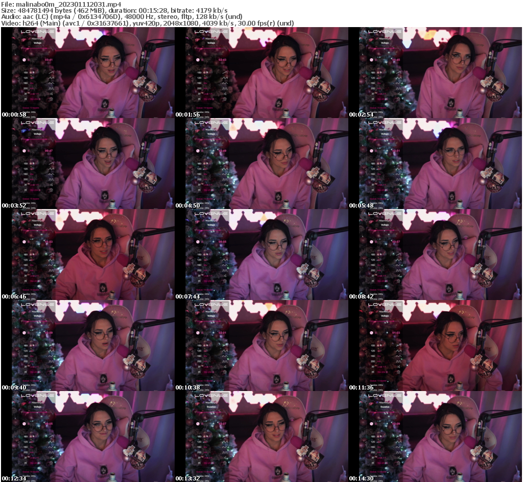 Preview thumb from malinabo0m on 2023-01-11 @ bongacams