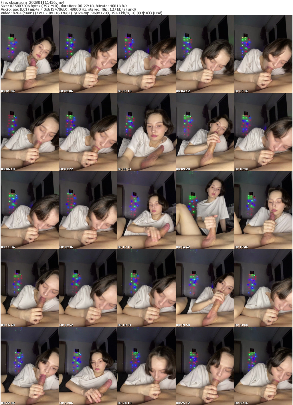 Preview thumb from oksanaum on 2023-01-11 @ bongacams