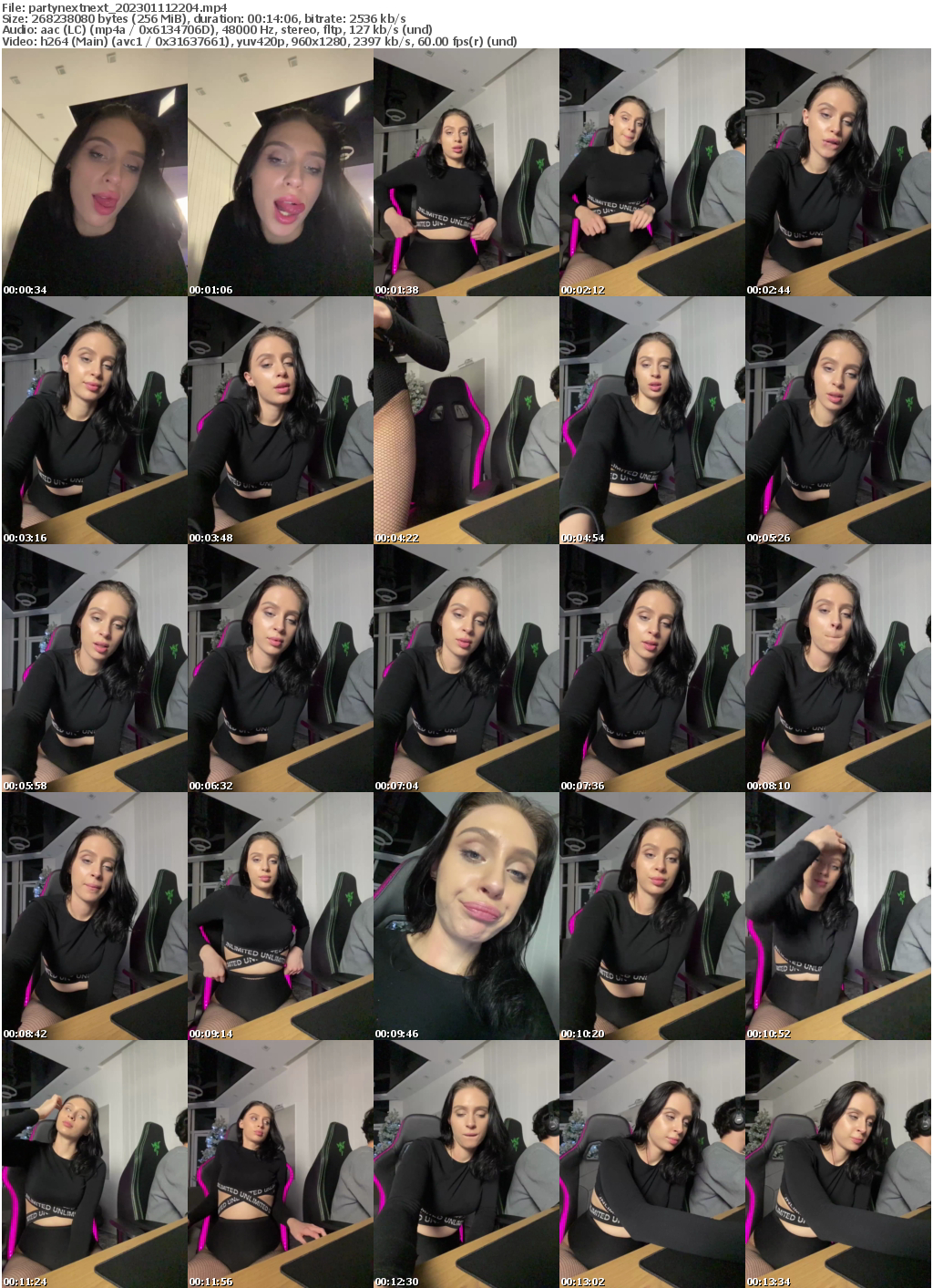 Preview thumb from partynextnext on 2023-01-11 @ bongacams