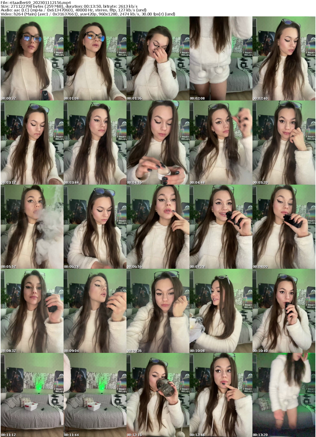 Preview thumb from ritaadler69 on 2023-01-11 @ bongacams