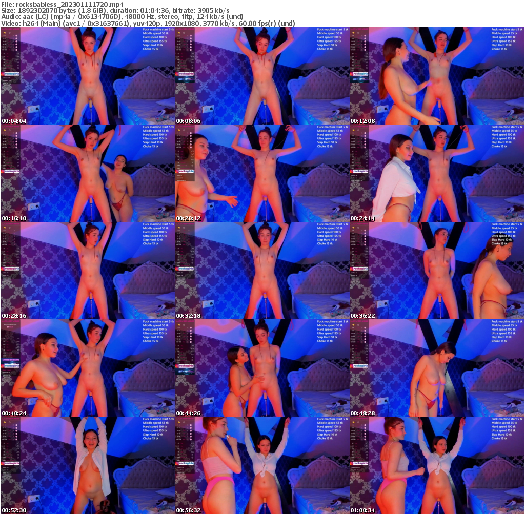 Preview thumb from rocksbabiess on 2023-01-11 @ bongacams