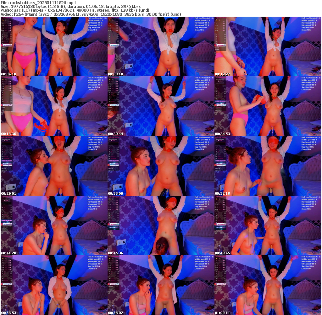 Preview thumb from rocksbabiess on 2023-01-11 @ bongacams