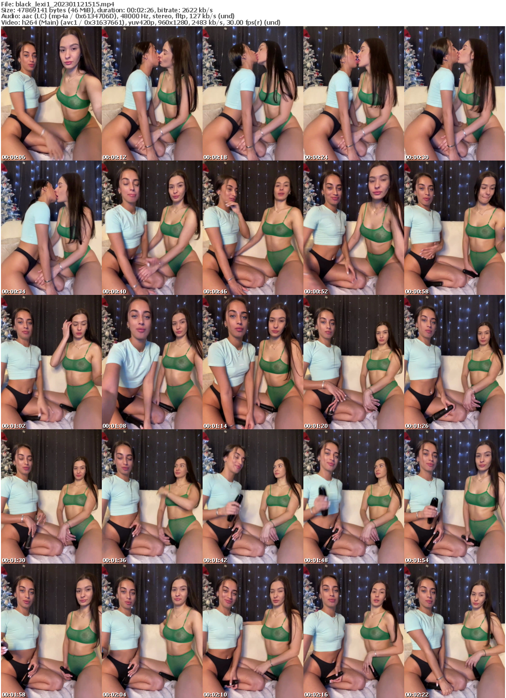 Preview thumb from black_lexi1 on 2023-01-12 @ bongacams