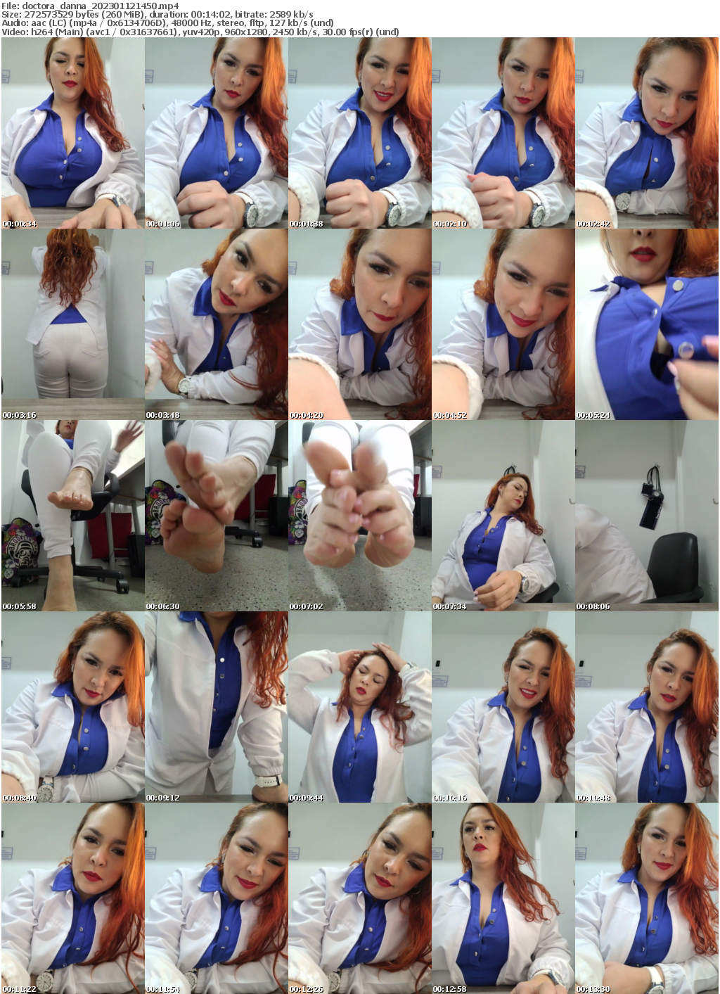 Preview thumb from doctora_danna on 2023-01-12 @ bongacams