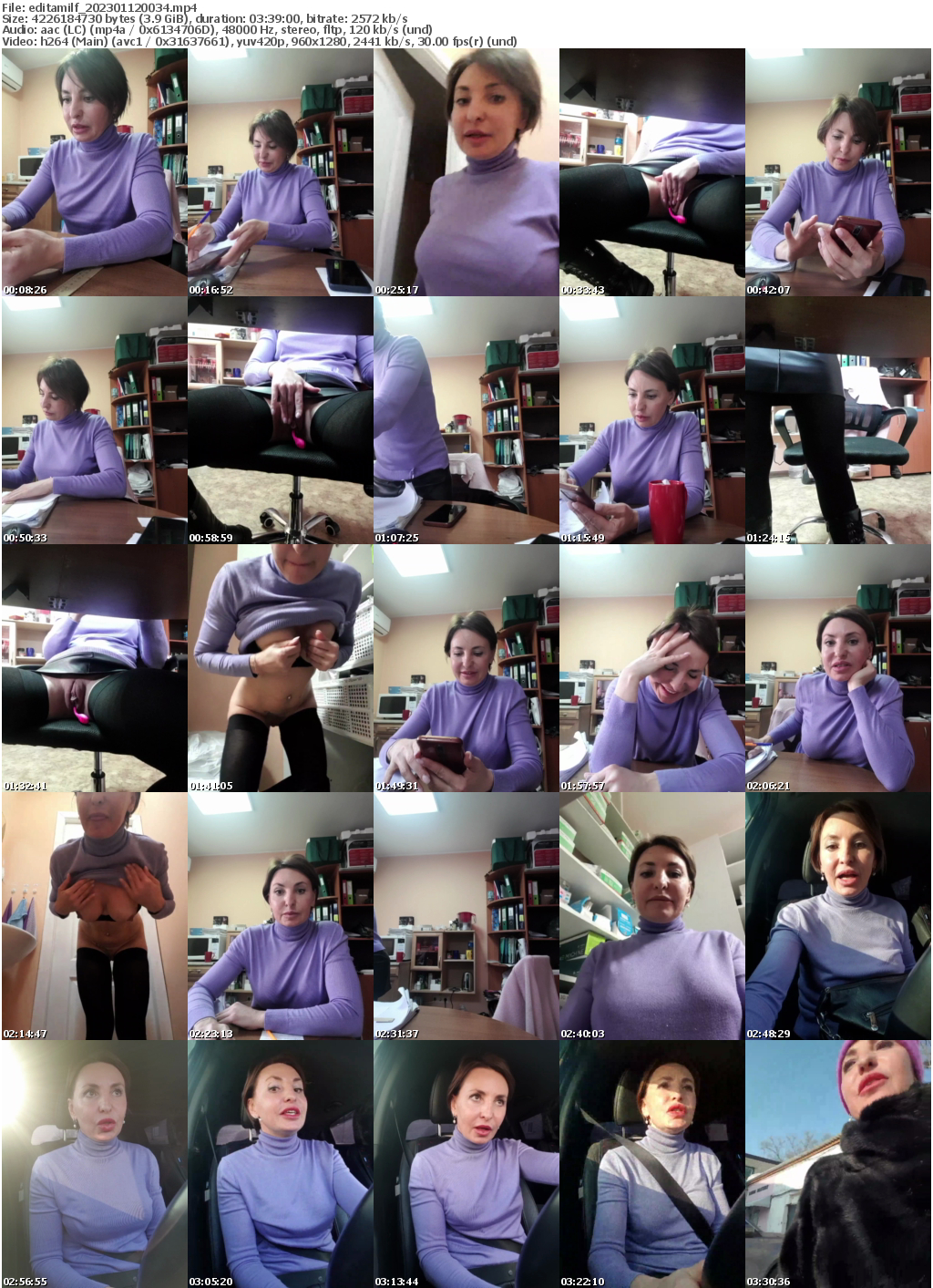 Preview thumb from editamilf on 2023-01-12 @ bongacams