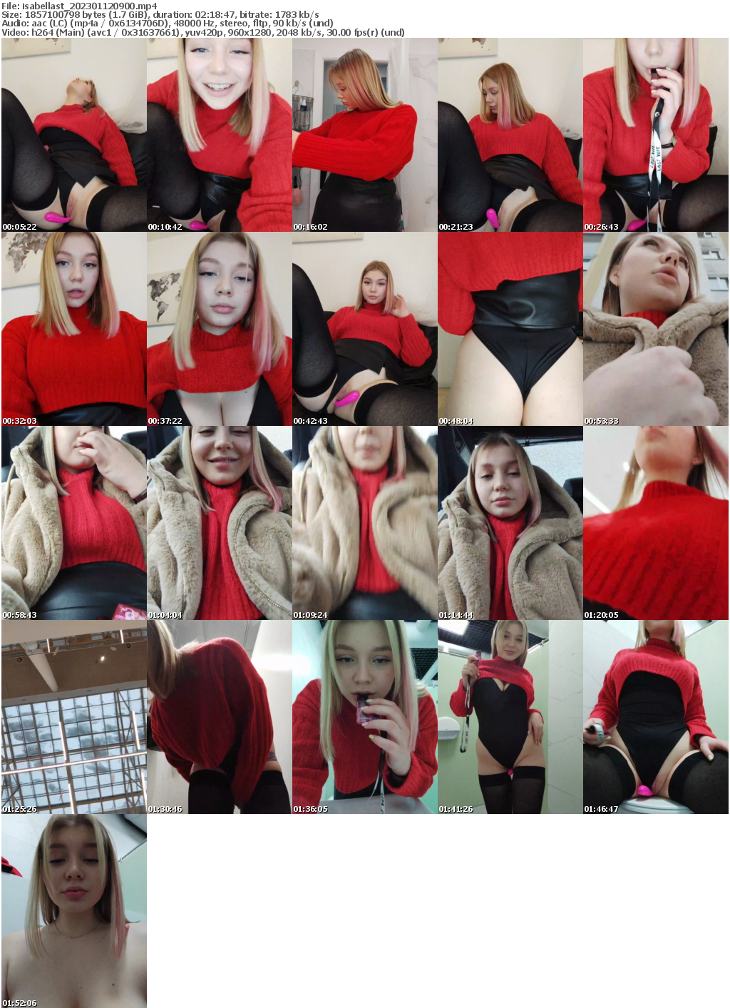 Preview thumb from isabellast on 2023-01-12 @ bongacams