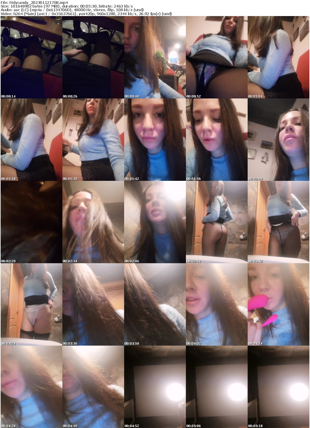 Preview thumb from l4dycandy on 2023-01-12 @ bongacams