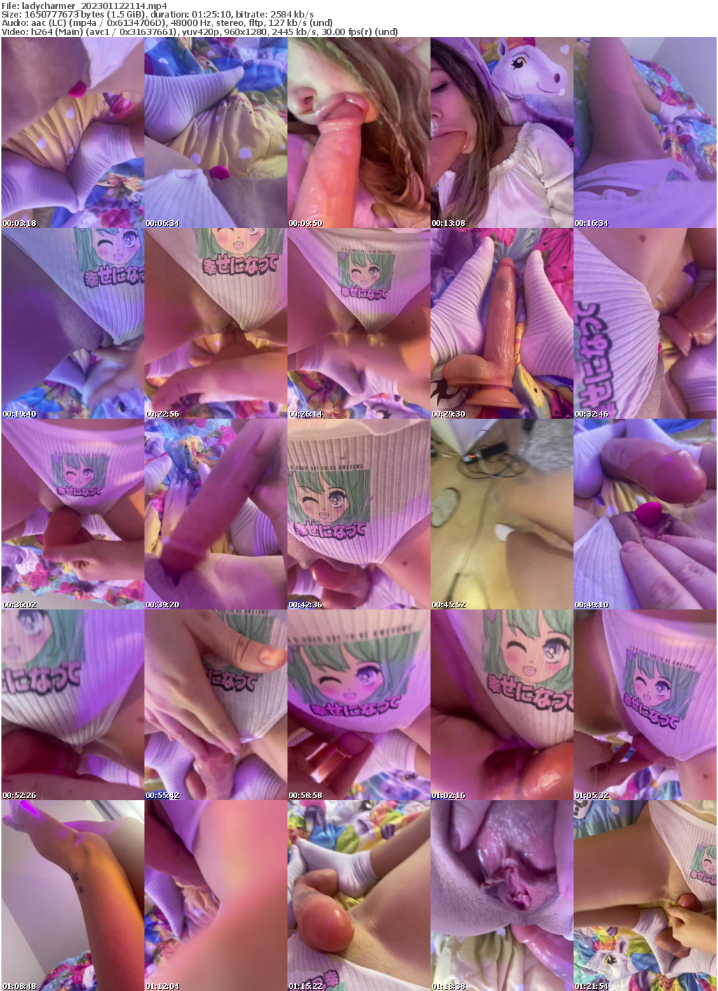 Preview thumb from ladycharmer on 2023-01-12 @ bongacams