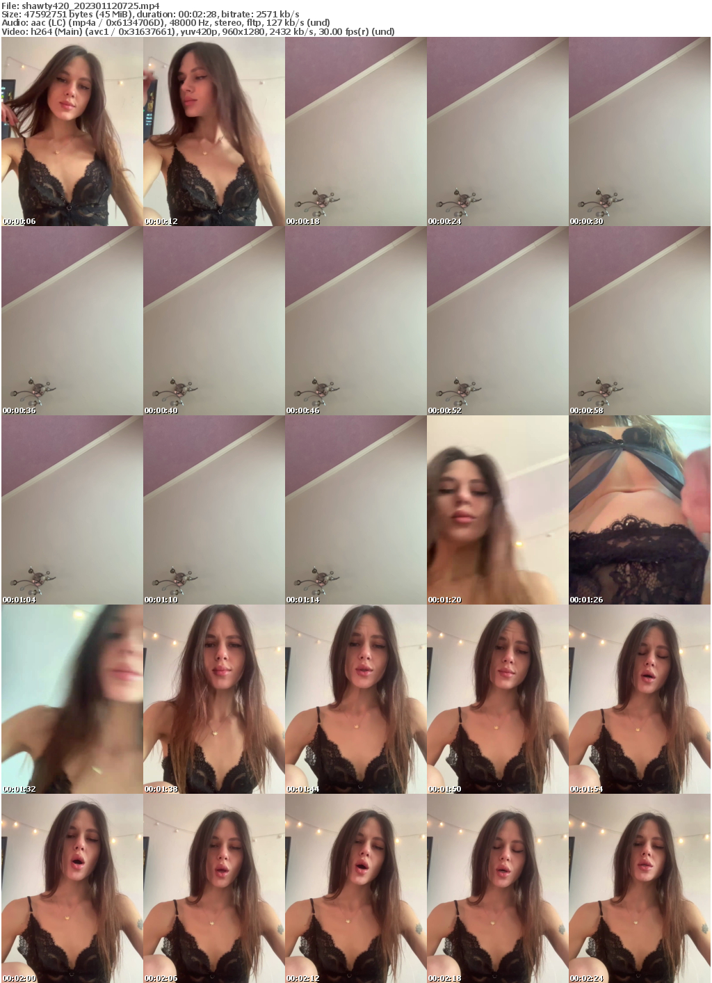 Preview thumb from shawty420 on 2023-01-12 @ bongacams