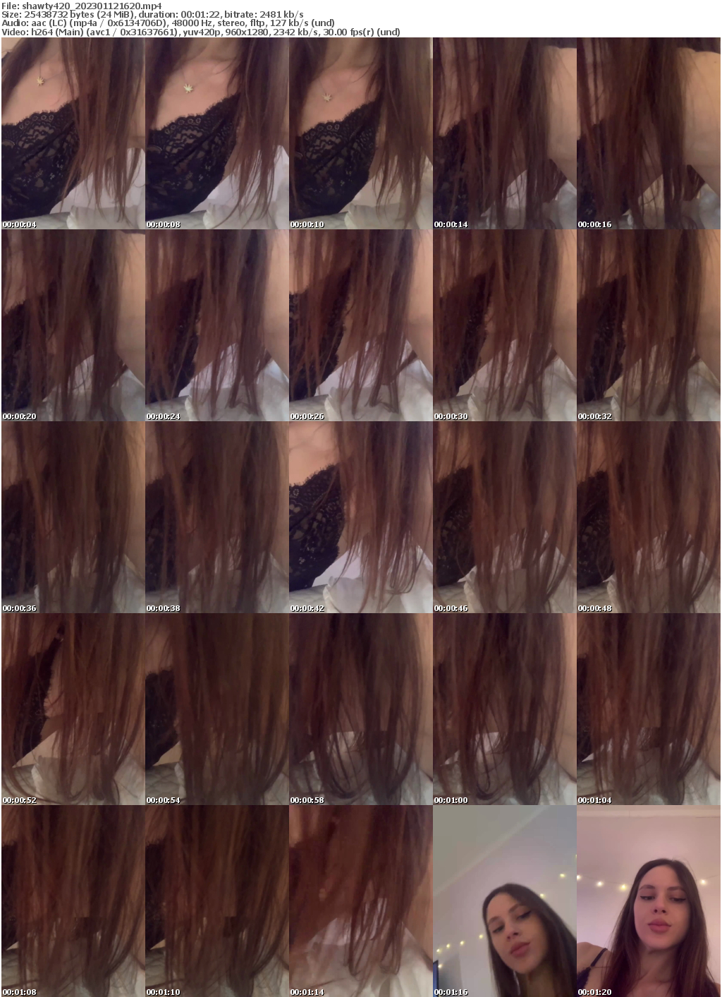 Preview thumb from shawty420 on 2023-01-12 @ bongacams