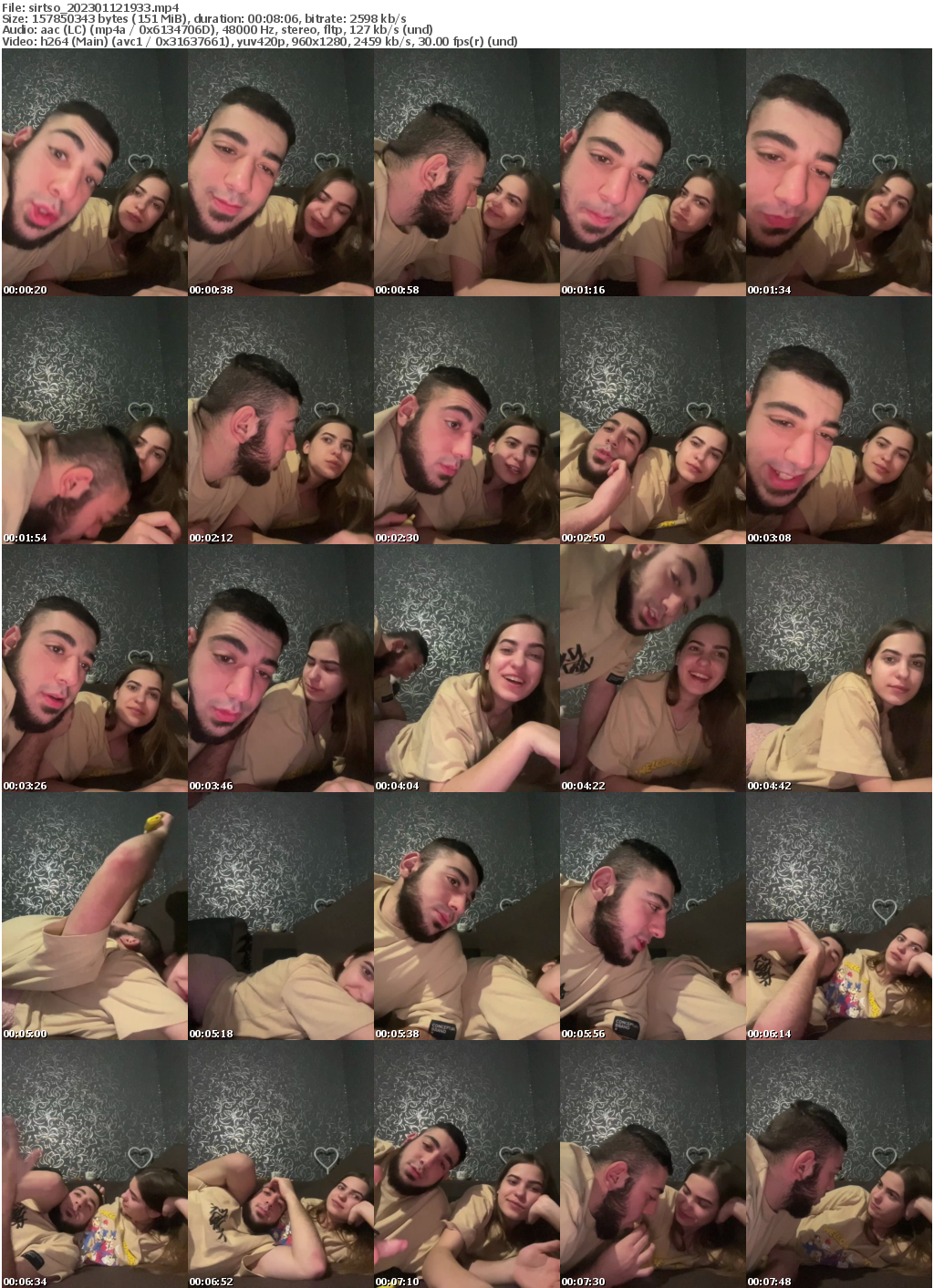 Preview thumb from sirtso on 2023-01-12 @ bongacams