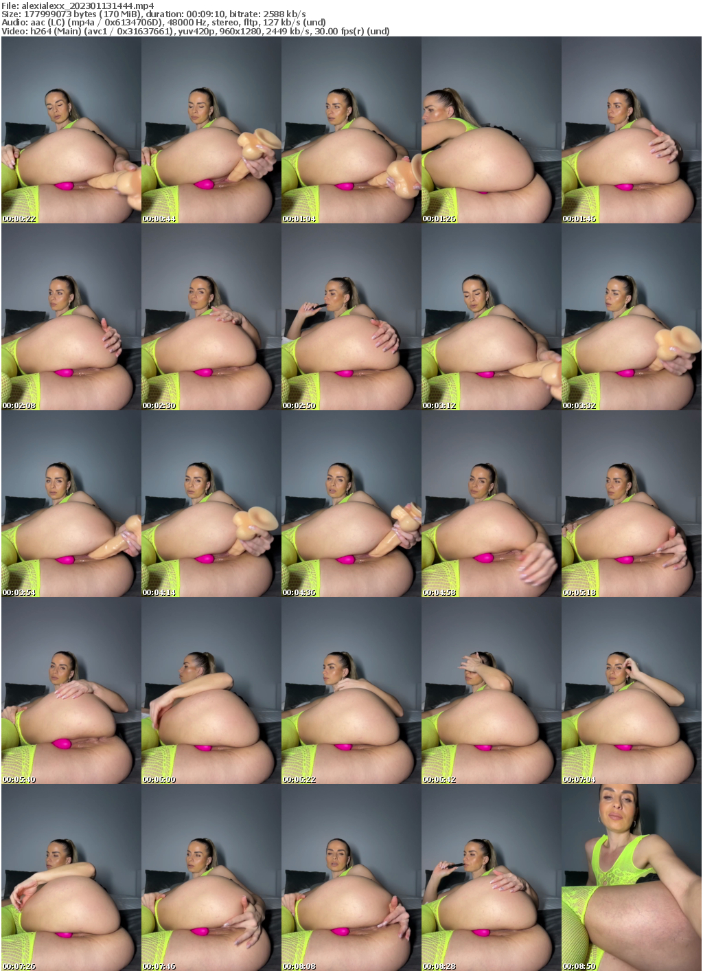 Preview thumb from alexialexx on 2023-01-13 @ bongacams