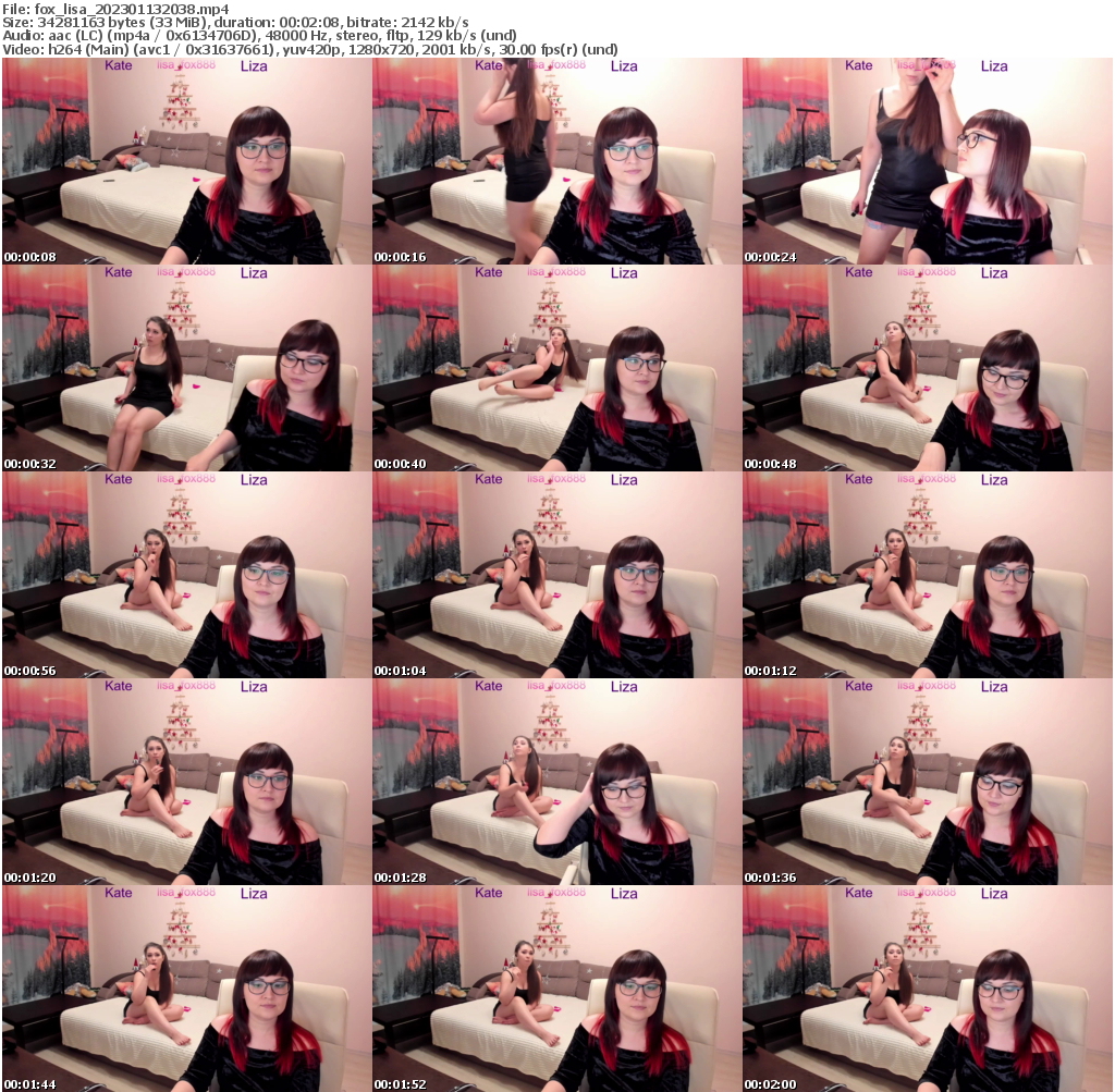 Preview thumb from fox_lisa on 2023-01-13 @ bongacams