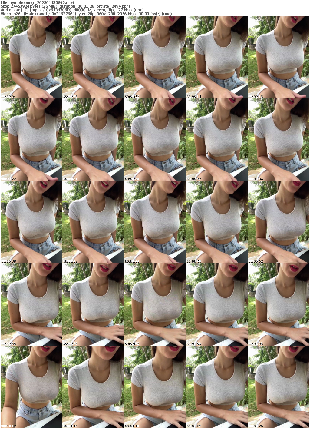 Preview thumb from nymphobongi on 2023-01-13 @ bongacams