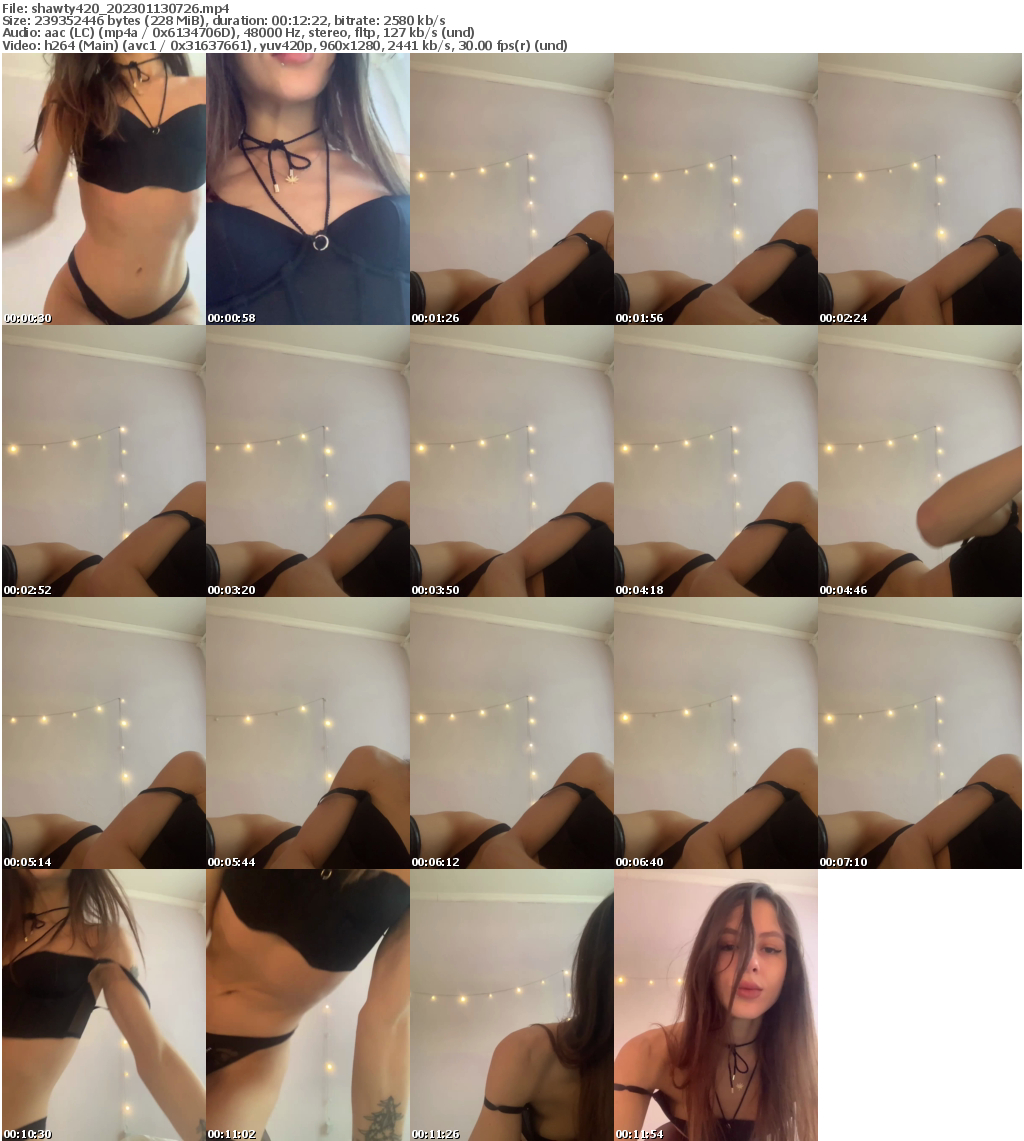 Preview thumb from shawty420 on 2023-01-13 @ bongacams