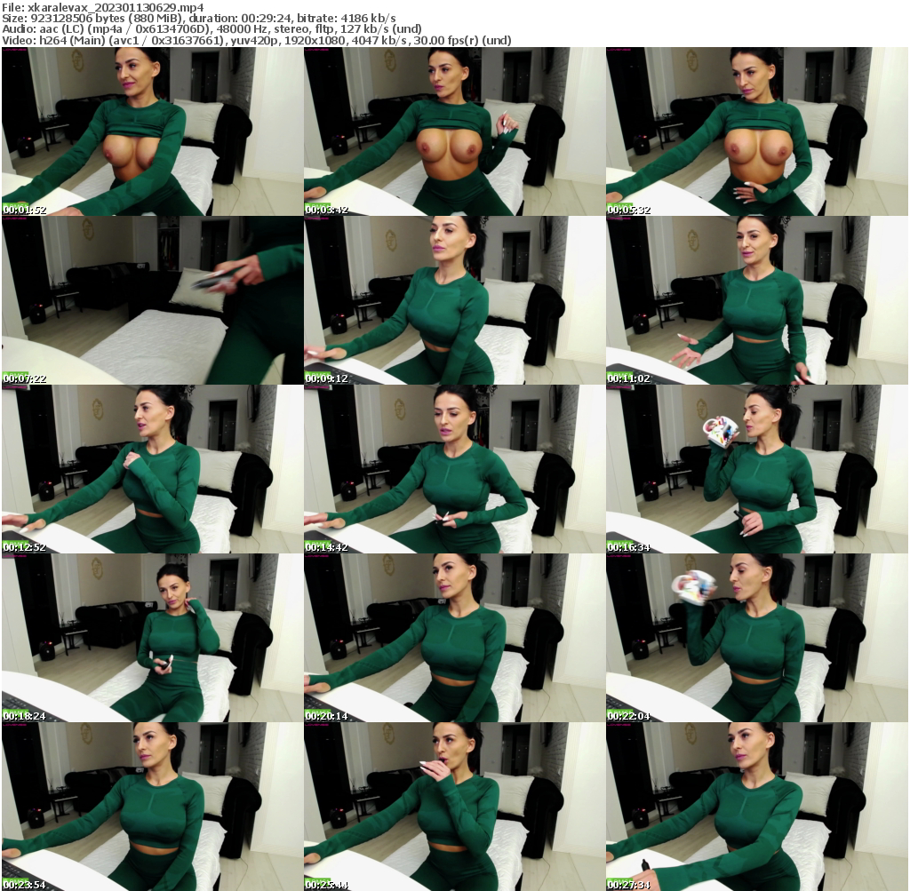 Preview thumb from xkaralevax on 2023-01-13 @ bongacams