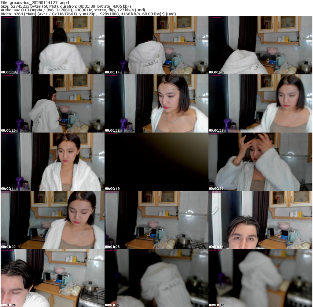 Preview thumb from groansrico on 2023-01-14 @ bongacams