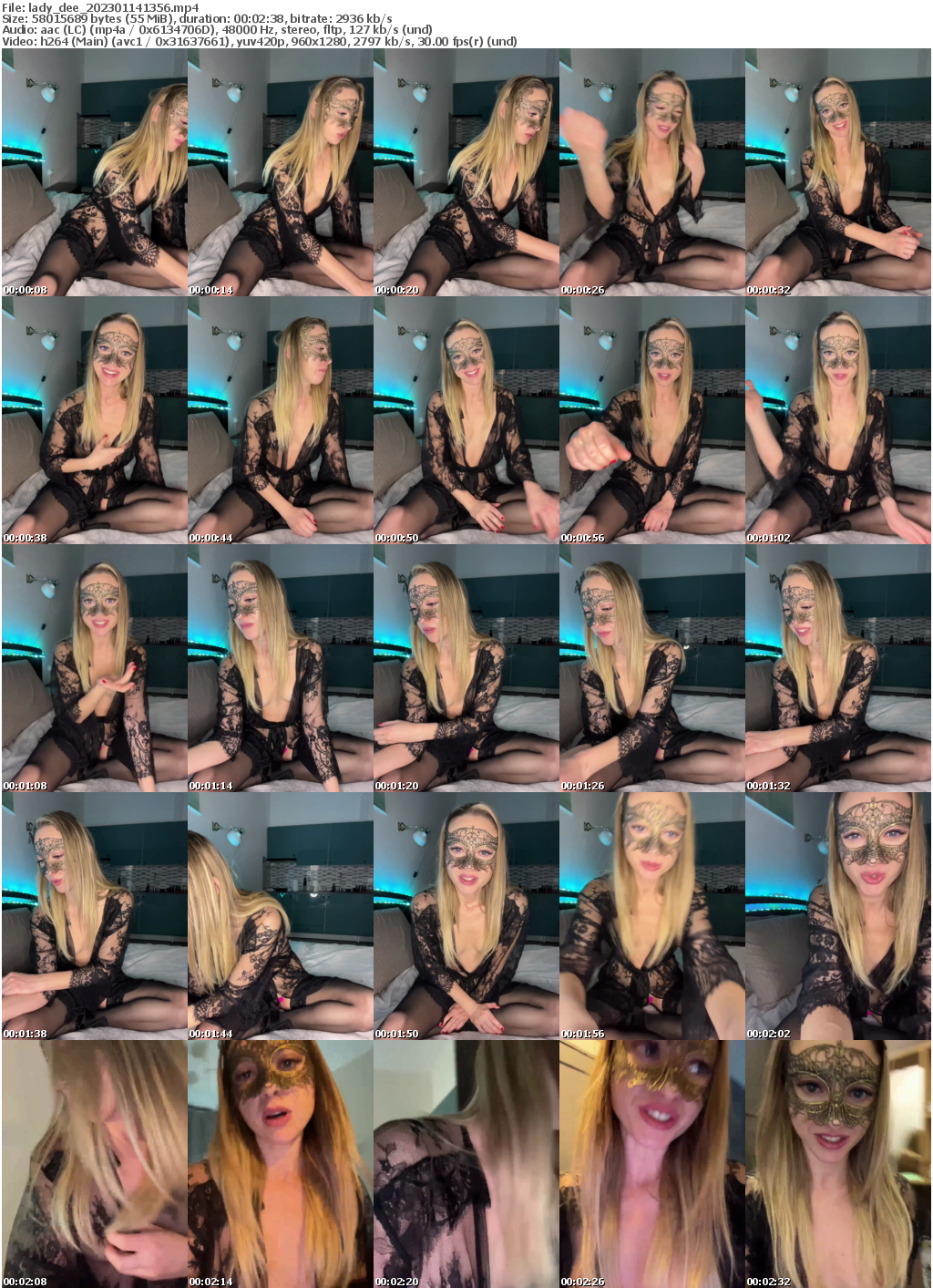 Preview thumb from lady_dee on 2023-01-14 @ bongacams