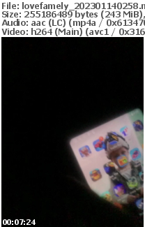 Preview thumb from lovefamely on 2023-01-14 @ bongacams