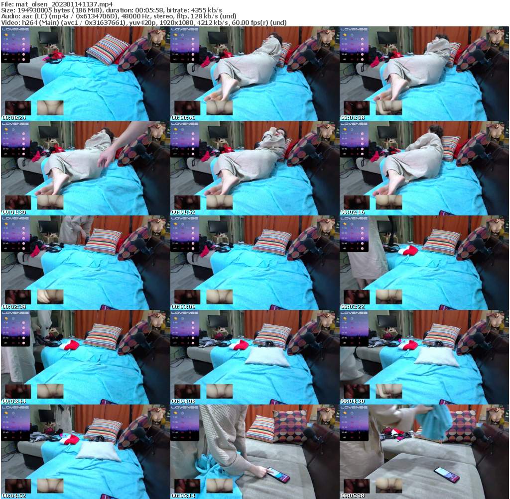 Preview thumb from mat_olsen on 2023-01-14 @ bongacams