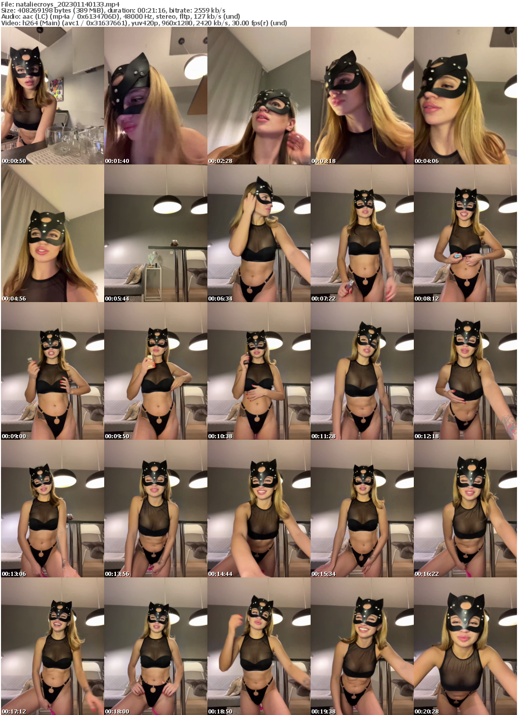 Preview thumb from nataliecroys on 2023-01-14 @ bongacams