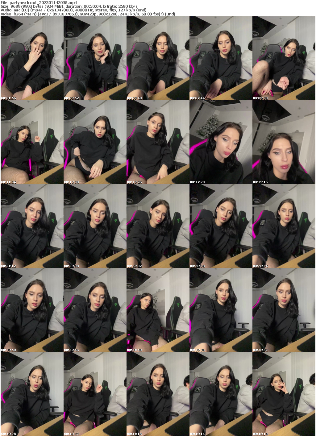 Preview thumb from partynextnext on 2023-01-14 @ bongacams