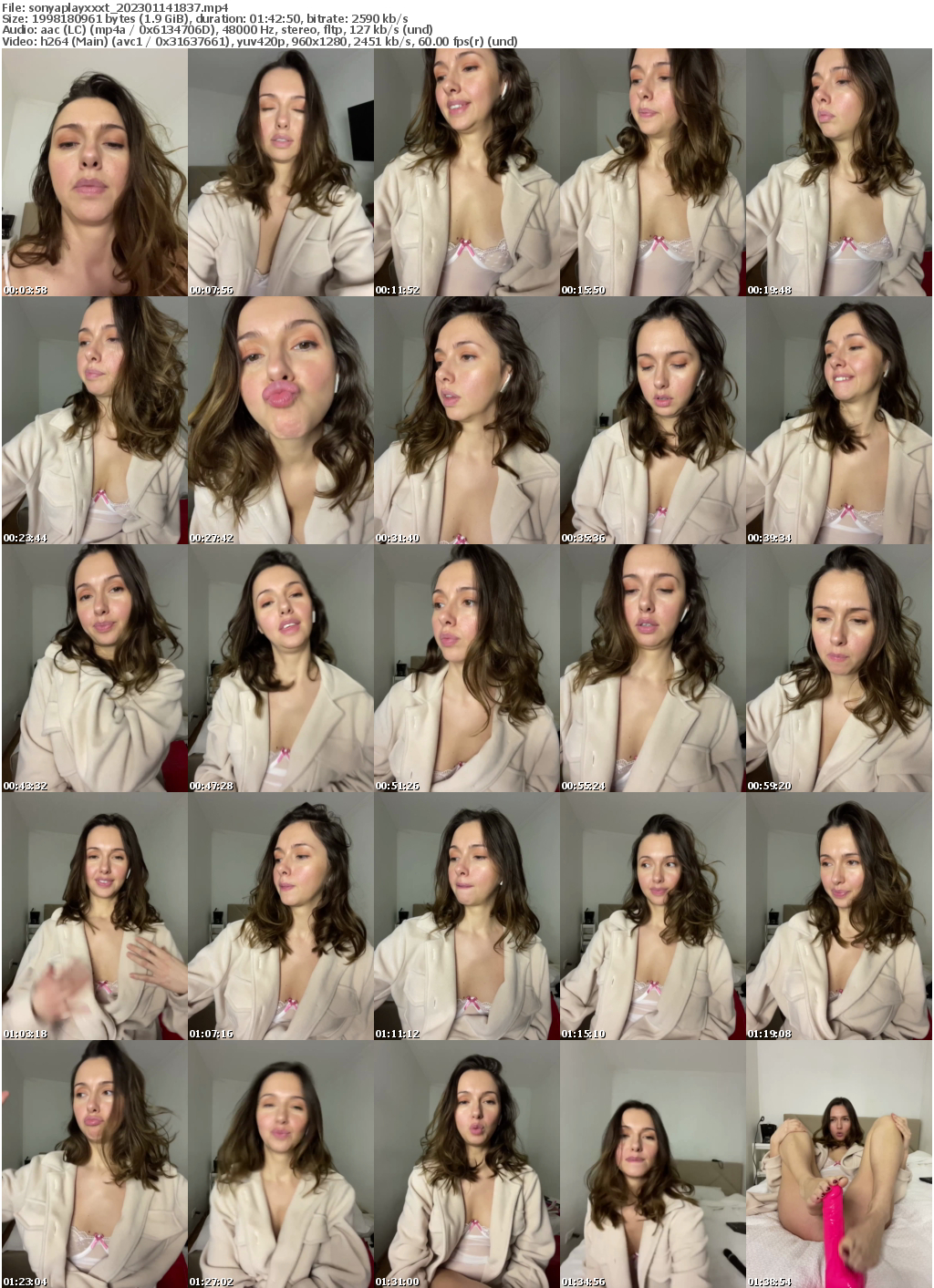 Preview thumb from sonyaplayxxxt on 2023-01-14 @ bongacams