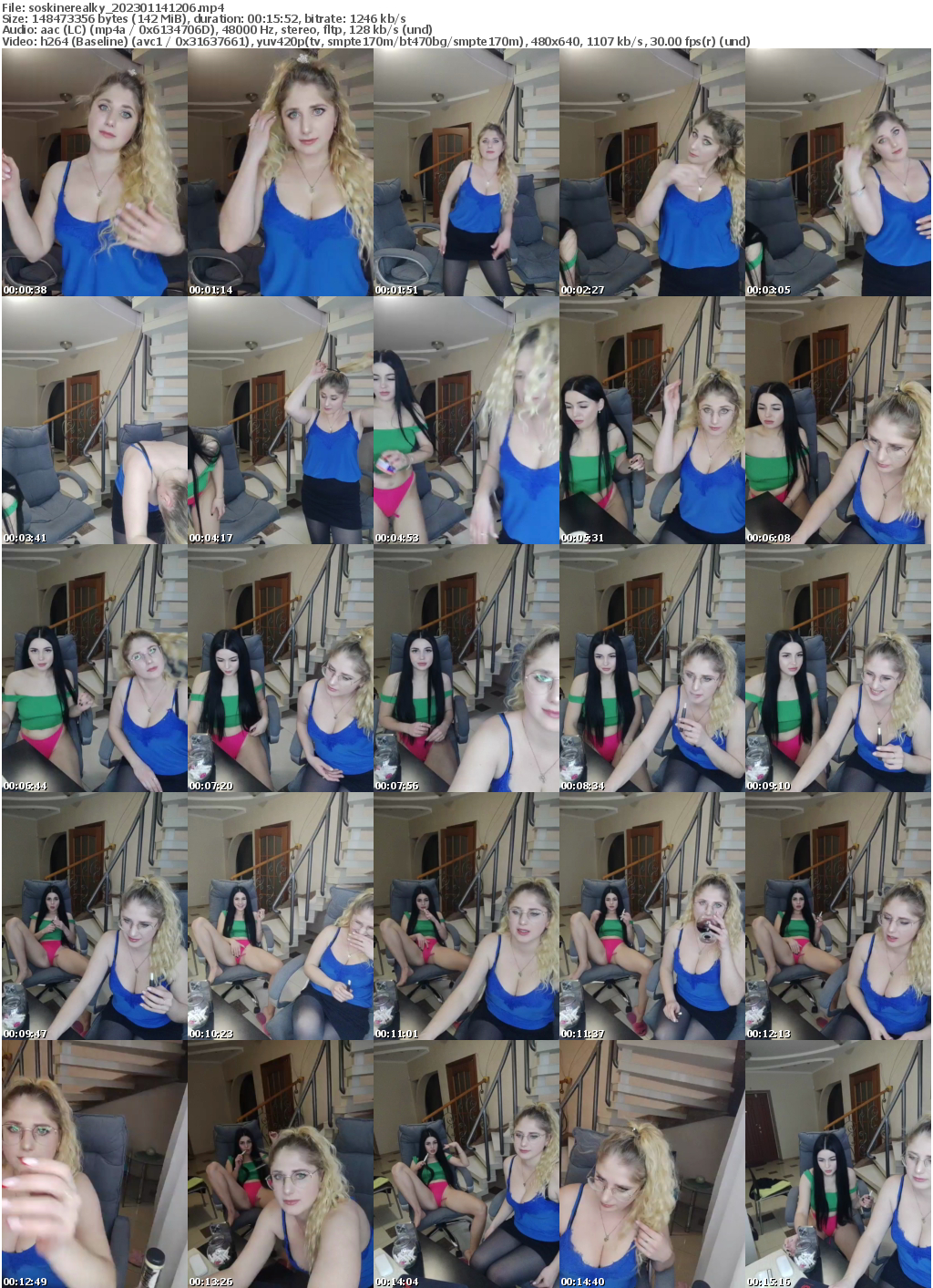 Preview thumb from soskinerealky on 2023-01-14 @ bongacams