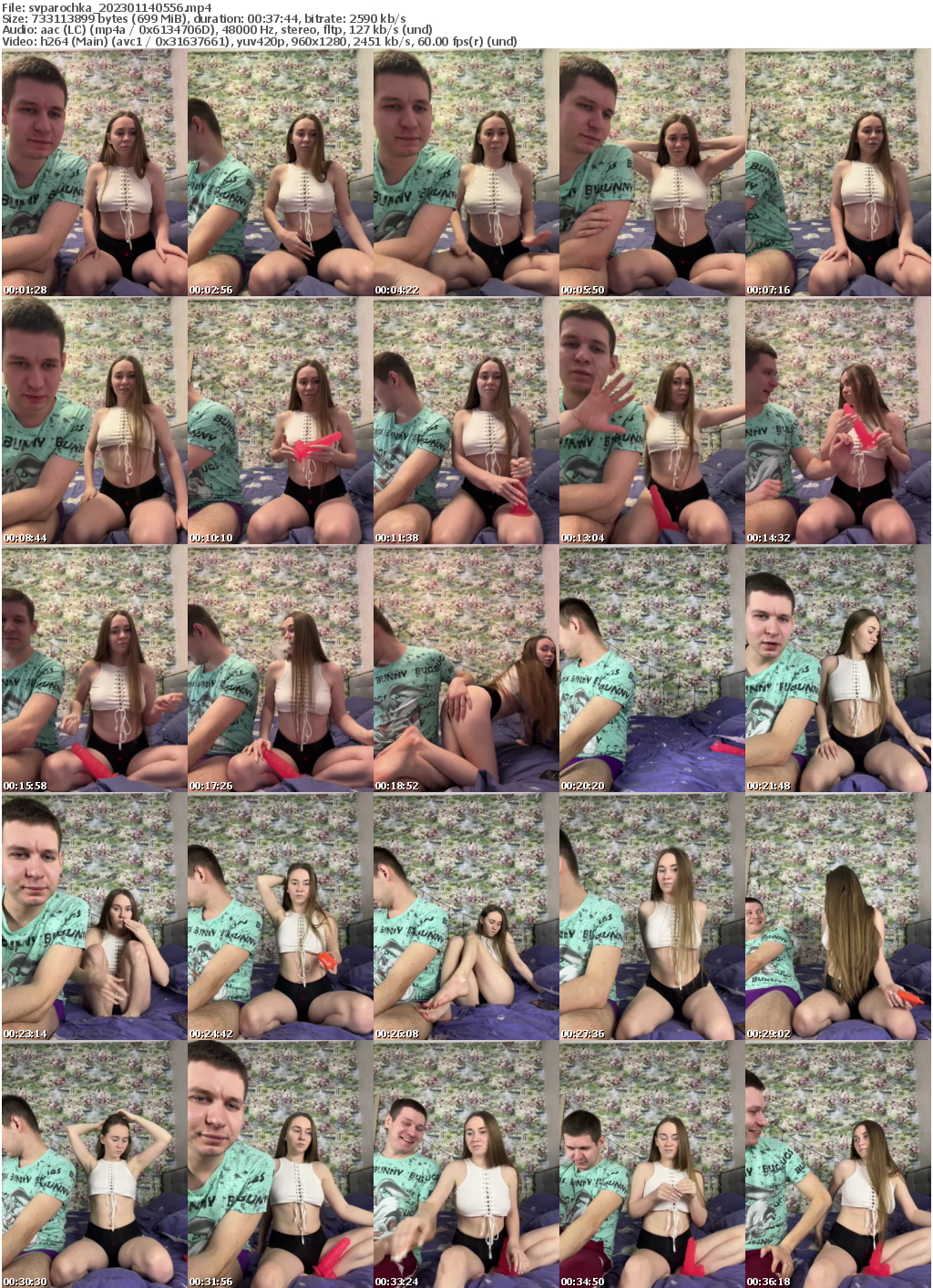 Preview thumb from svparochka on 2023-01-14 @ bongacams