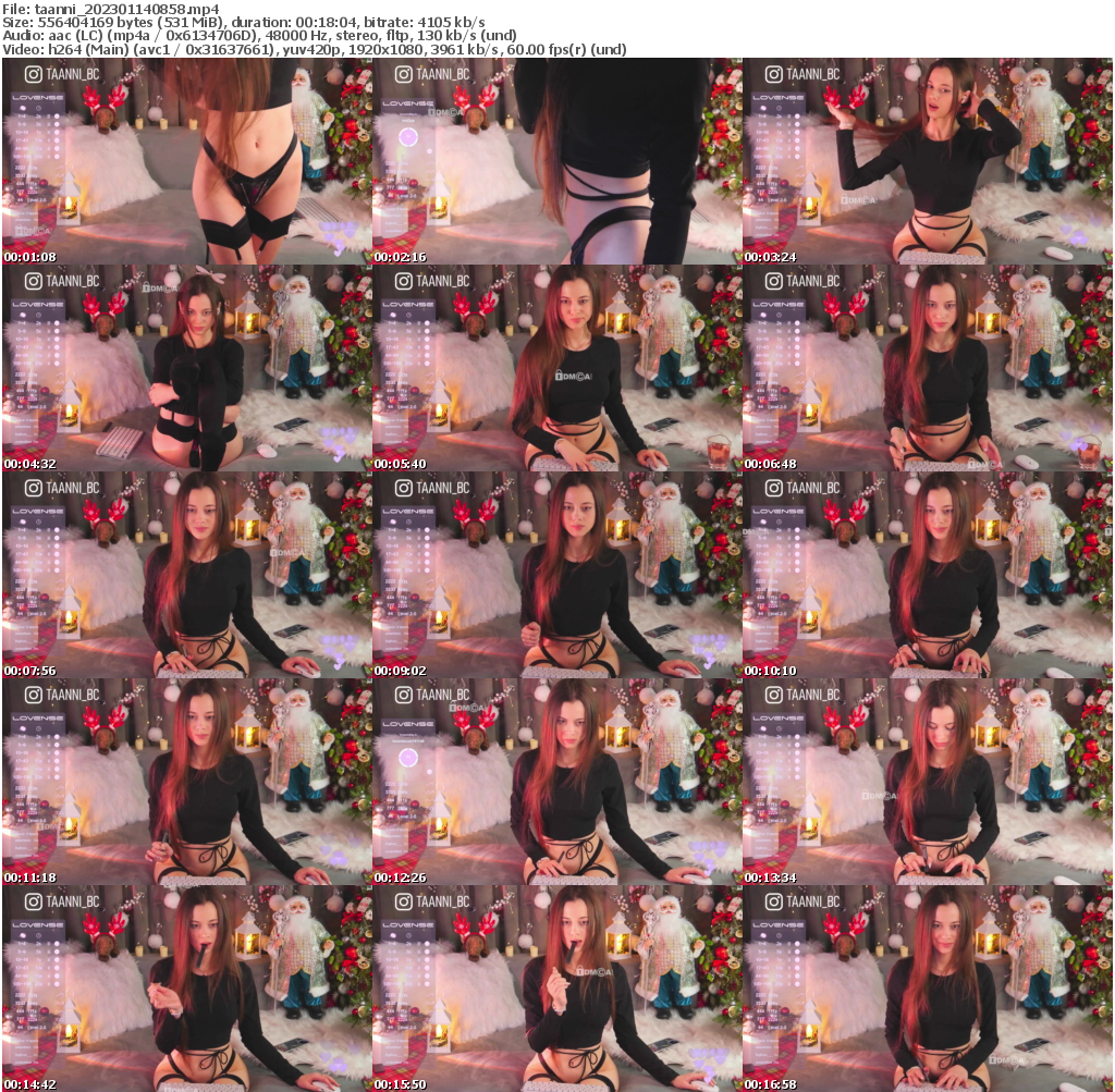 Preview thumb from taanni on 2023-01-14 @ bongacams