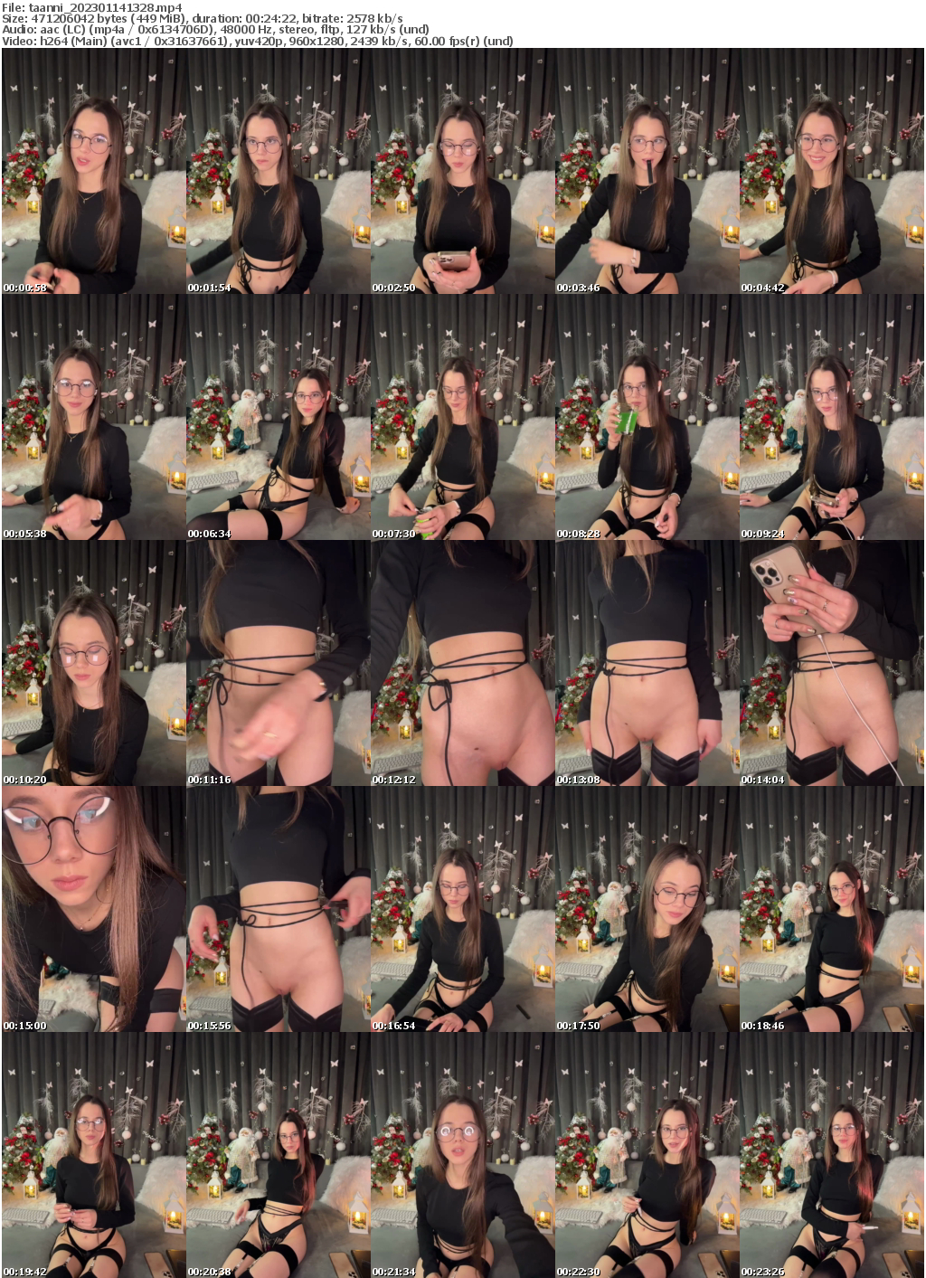 Preview thumb from taanni on 2023-01-14 @ bongacams