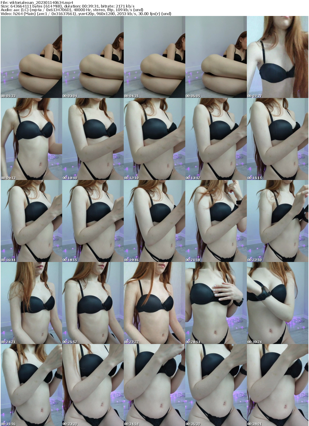 Preview thumb from viktorialeoan on 2023-01-14 @ bongacams