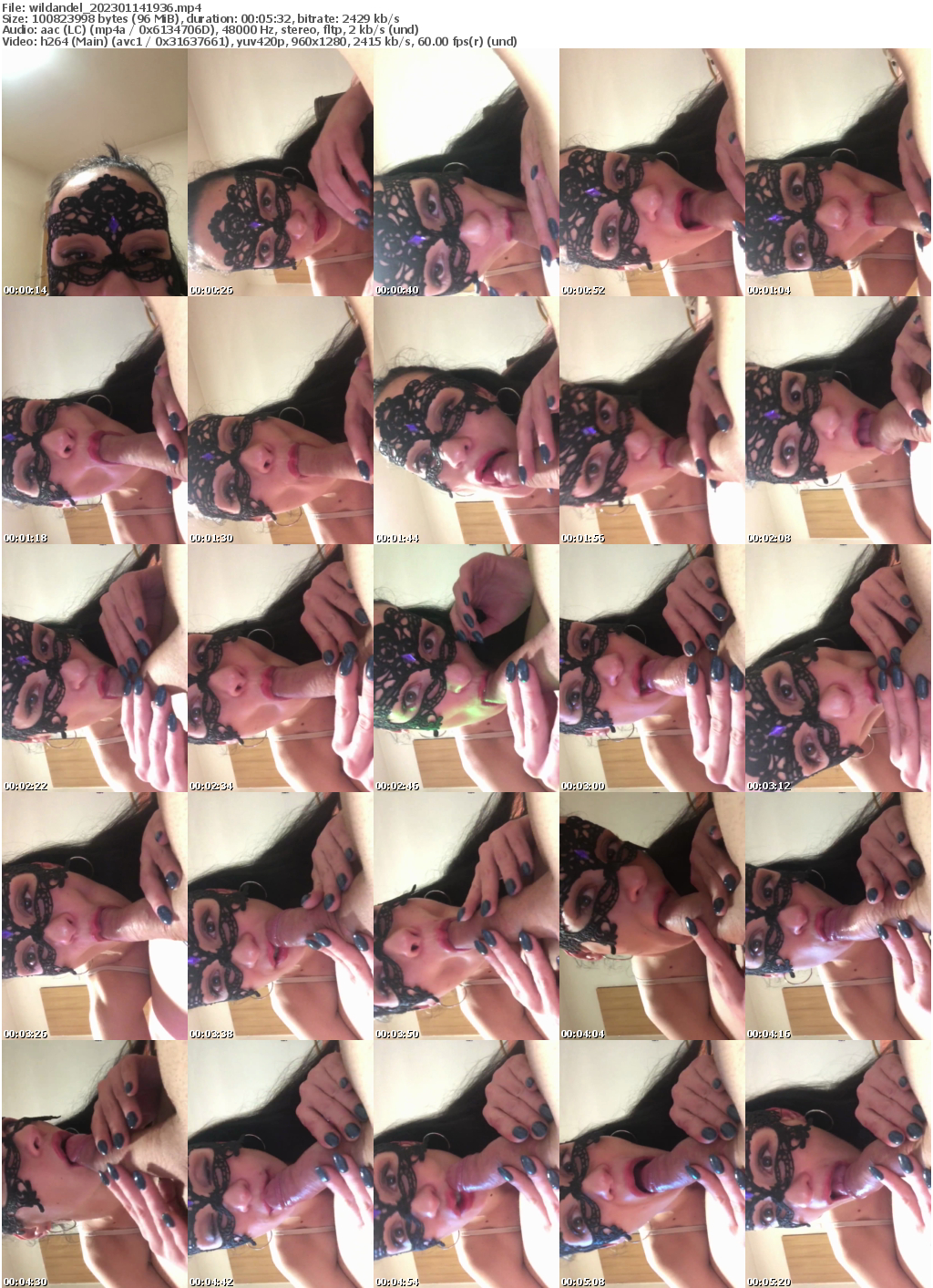 Preview thumb from wildandel on 2023-01-14 @ bongacams