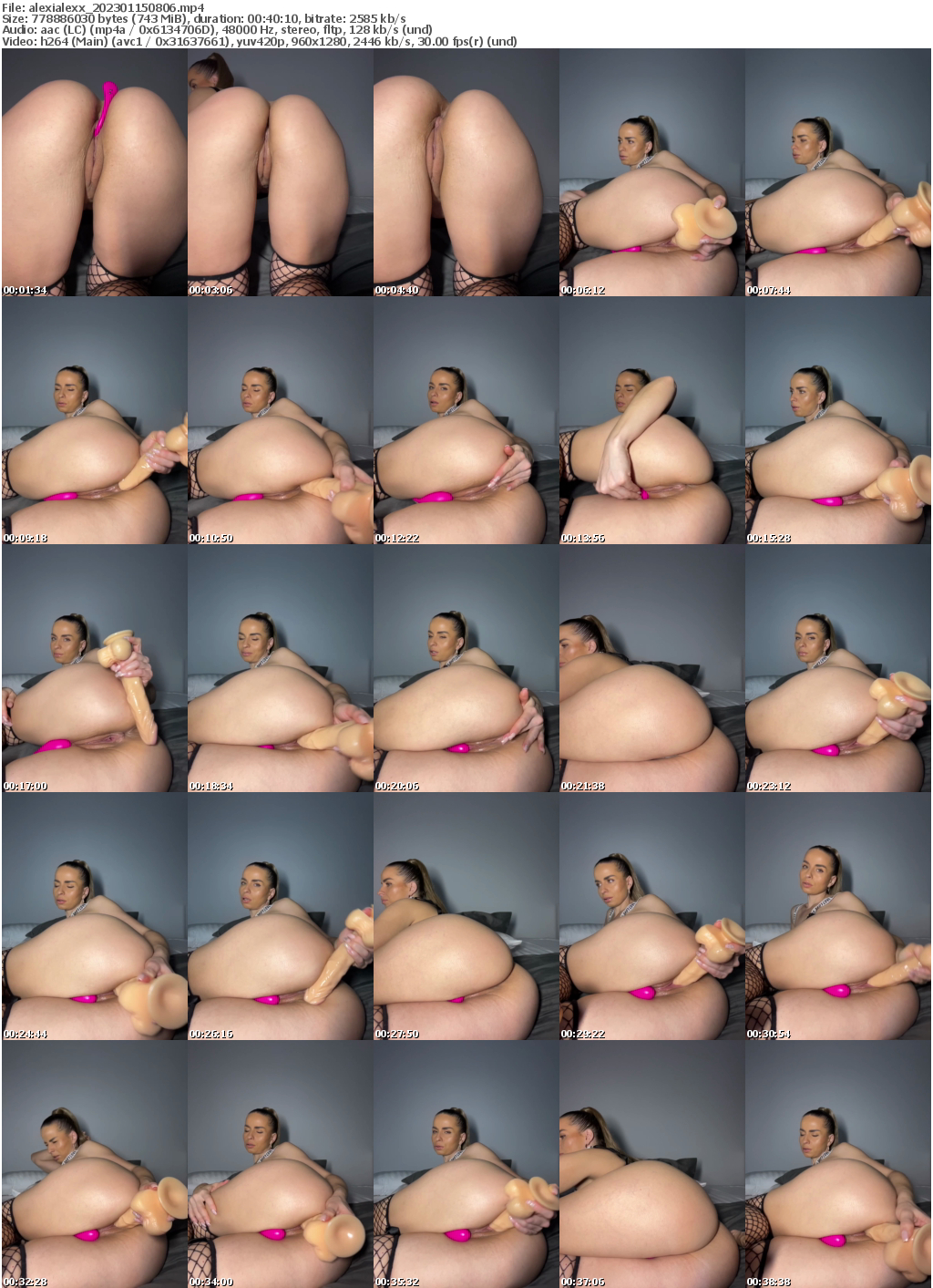 Preview thumb from alexialexx on 2023-01-15 @ bongacams