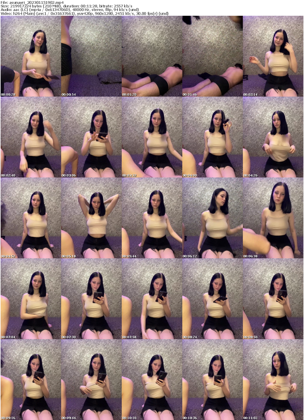 Preview thumb from asunayri on 2023-01-15 @ bongacams