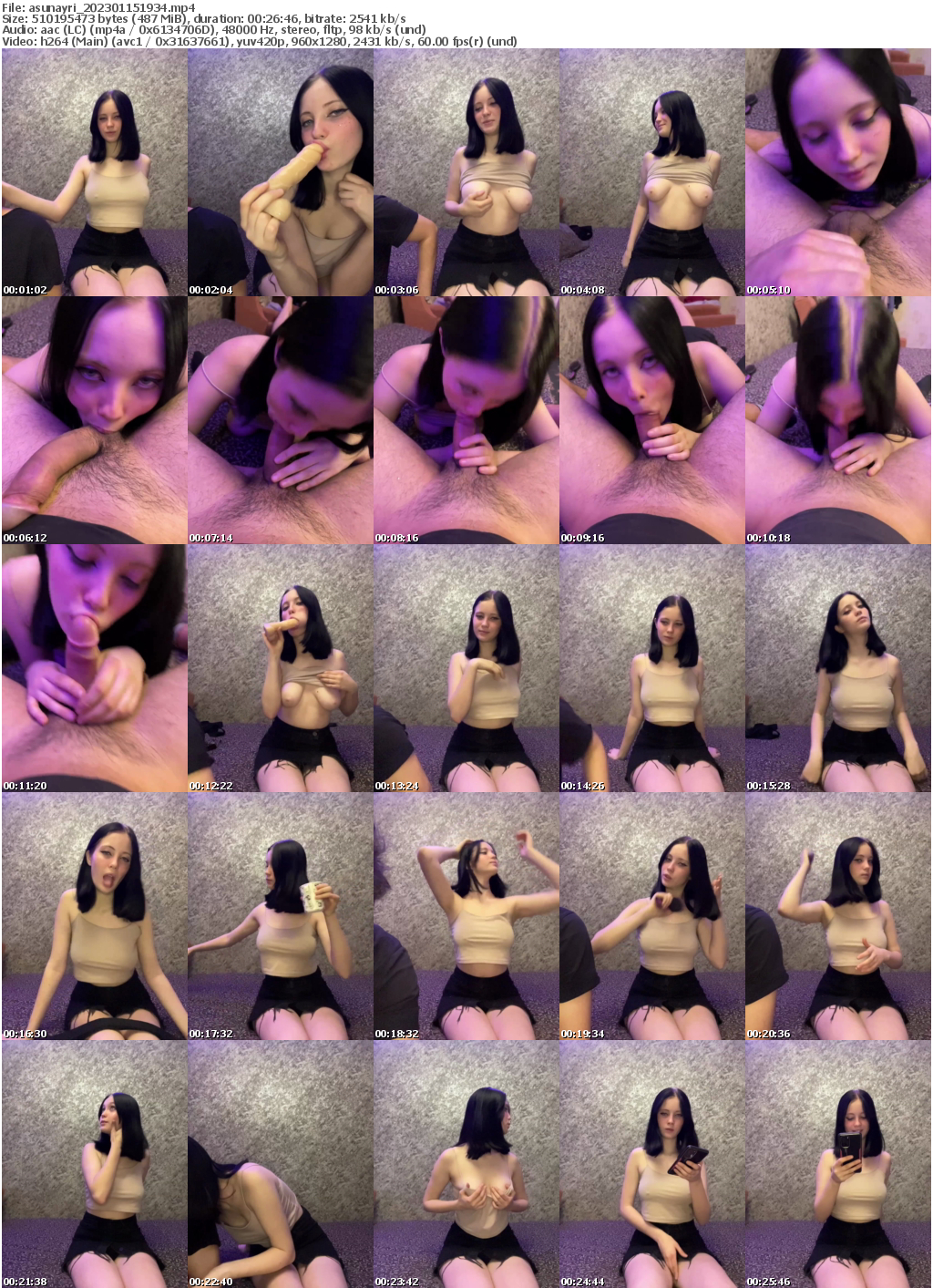 Preview thumb from asunayri on 2023-01-15 @ bongacams