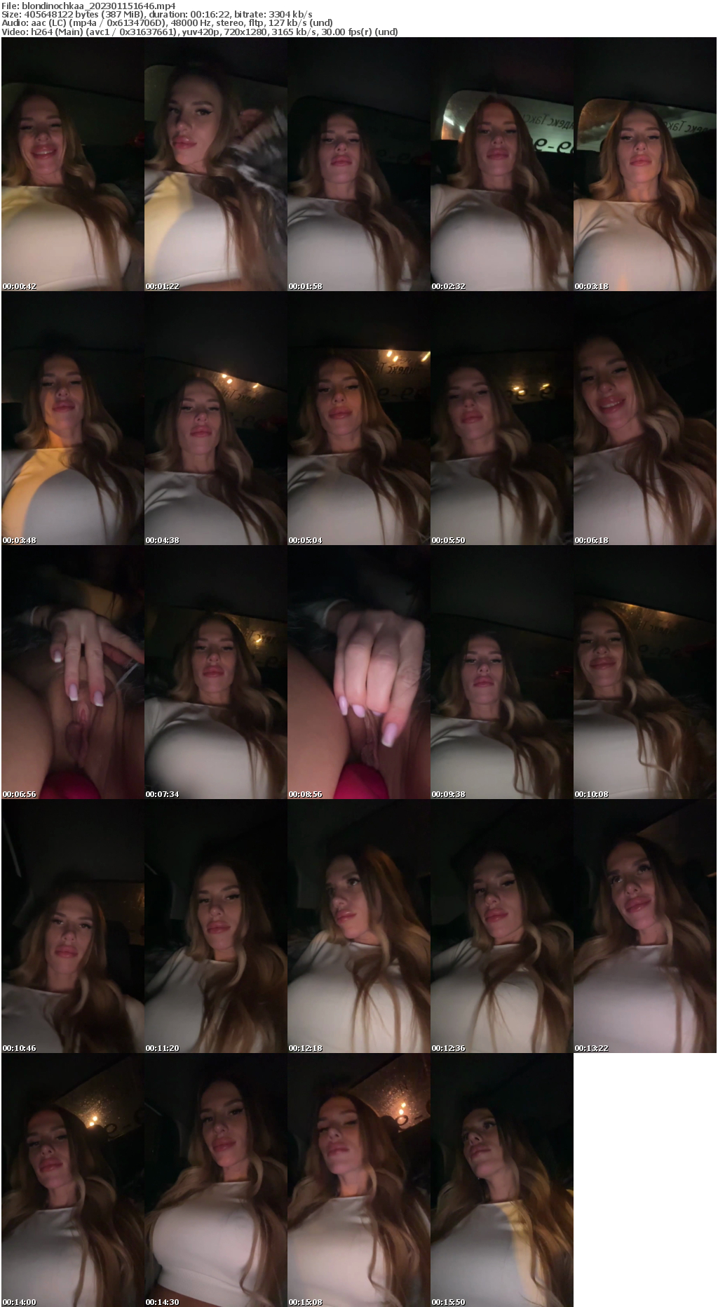 Preview thumb from blondinochkaa on 2023-01-15 @ bongacams