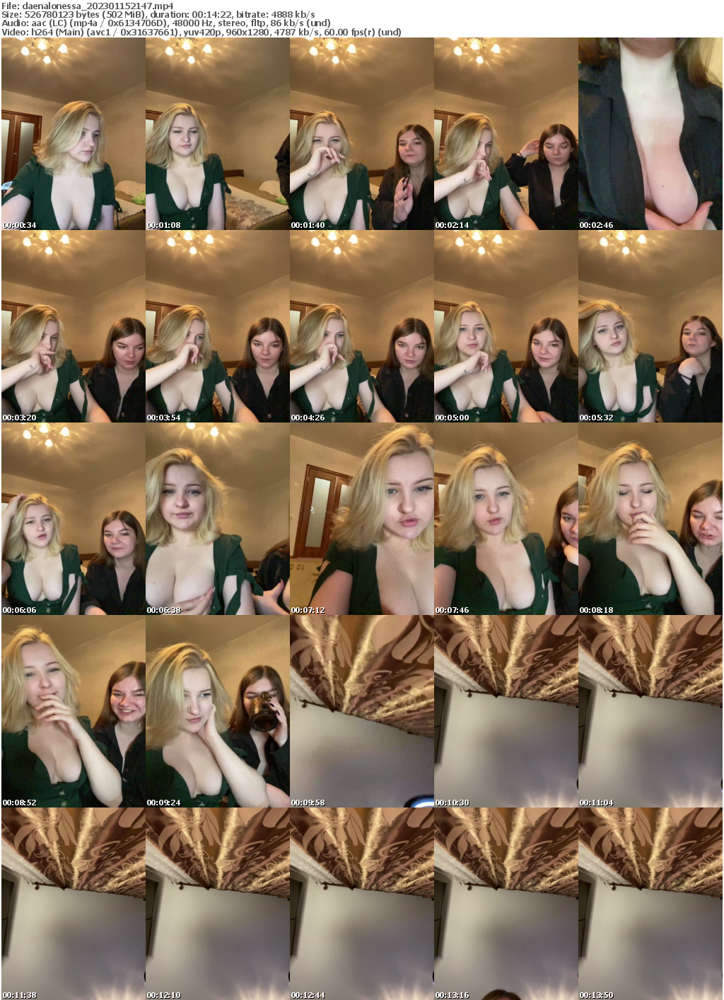 Preview thumb from daenalonessa on 2023-01-15 @ bongacams